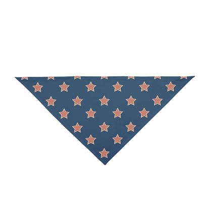 Patriotic American Flag Dog Bandana – USA Stars & Stripes Pet Scarf for 4th of July, Memorial Day & Everyday Wear - The American Glory 