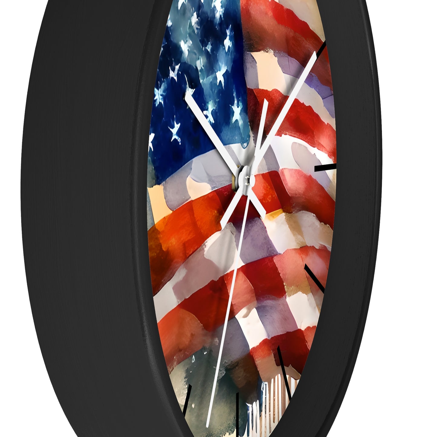 American Flag Wall Clock - The American Glory 