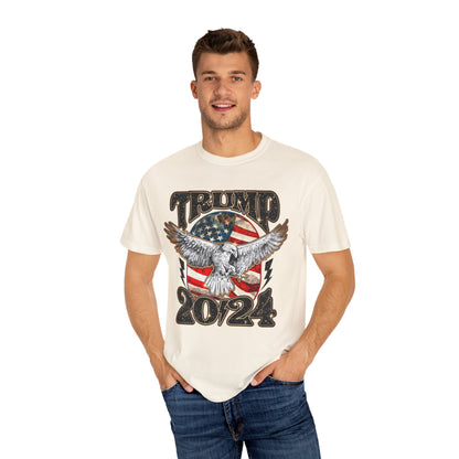 Trump 2024 USA Flag Tee - Unisex Election Shirt for Trump Supporters - The American Glory 