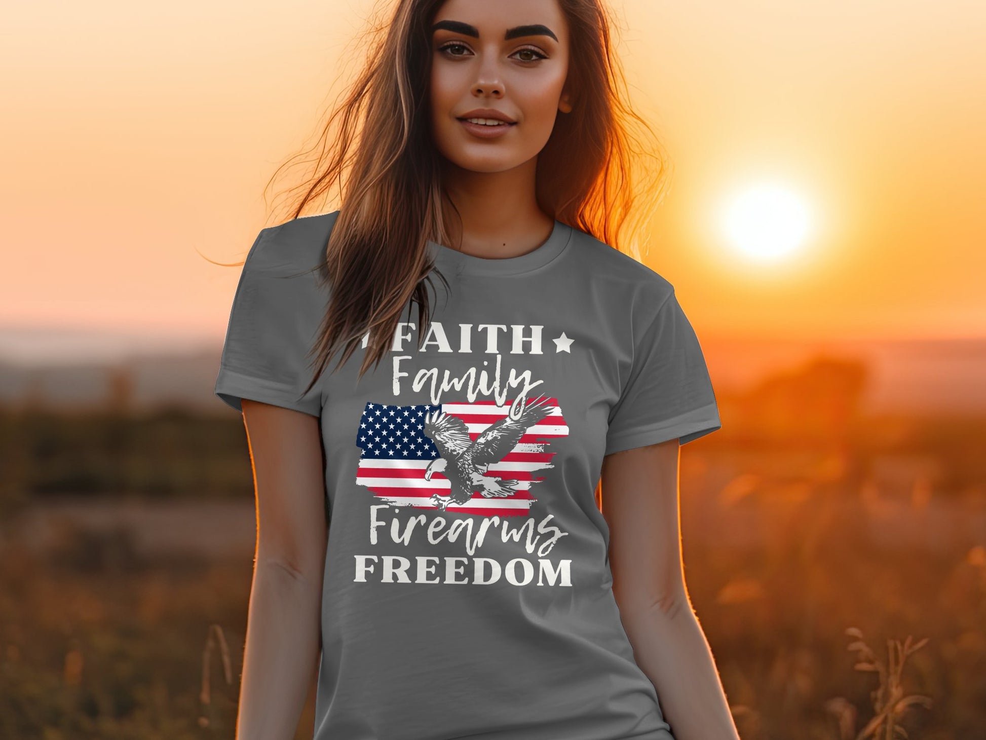 Faith Freedom T-shirt - The American Glory 