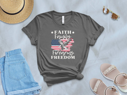 Faith Freedom T-shirt - The American Glory 