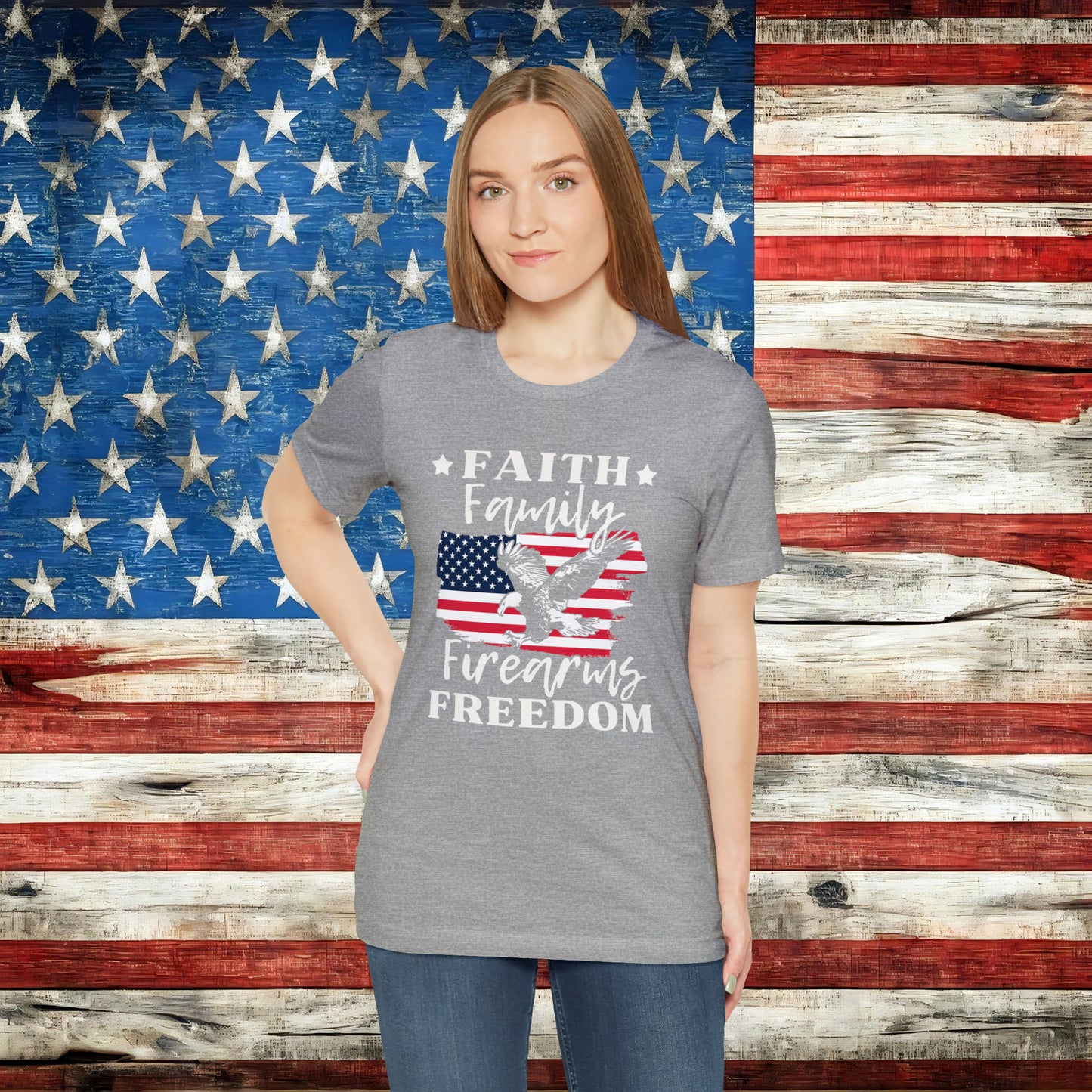 Faith Freedom T-shirt - The American Glory 