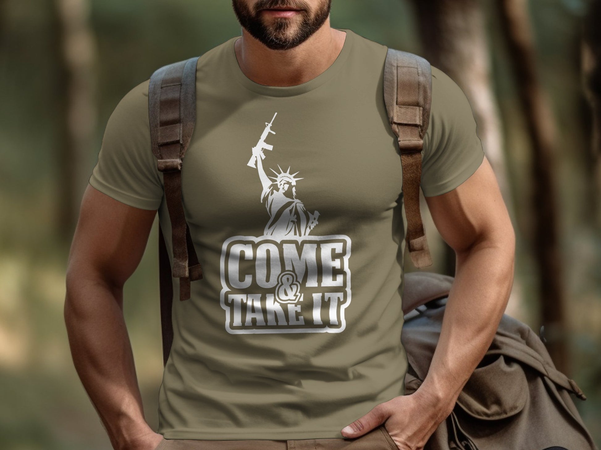 Come & Take It 2nd Amendment T-shirt - The American Glory 