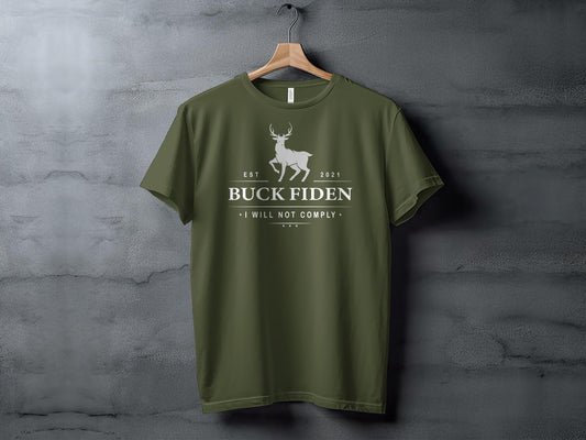 Buck Fiden unisex shirt, Lets go Brandon T-shirt, FJB tee, 2024 Election shirt, We the people freedom shirt - The American Glory 