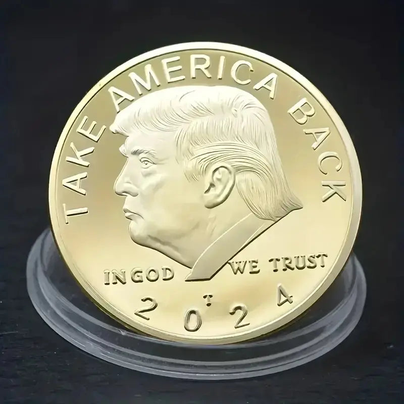 Trump 2024 Commemorative Coin - The American Glory 