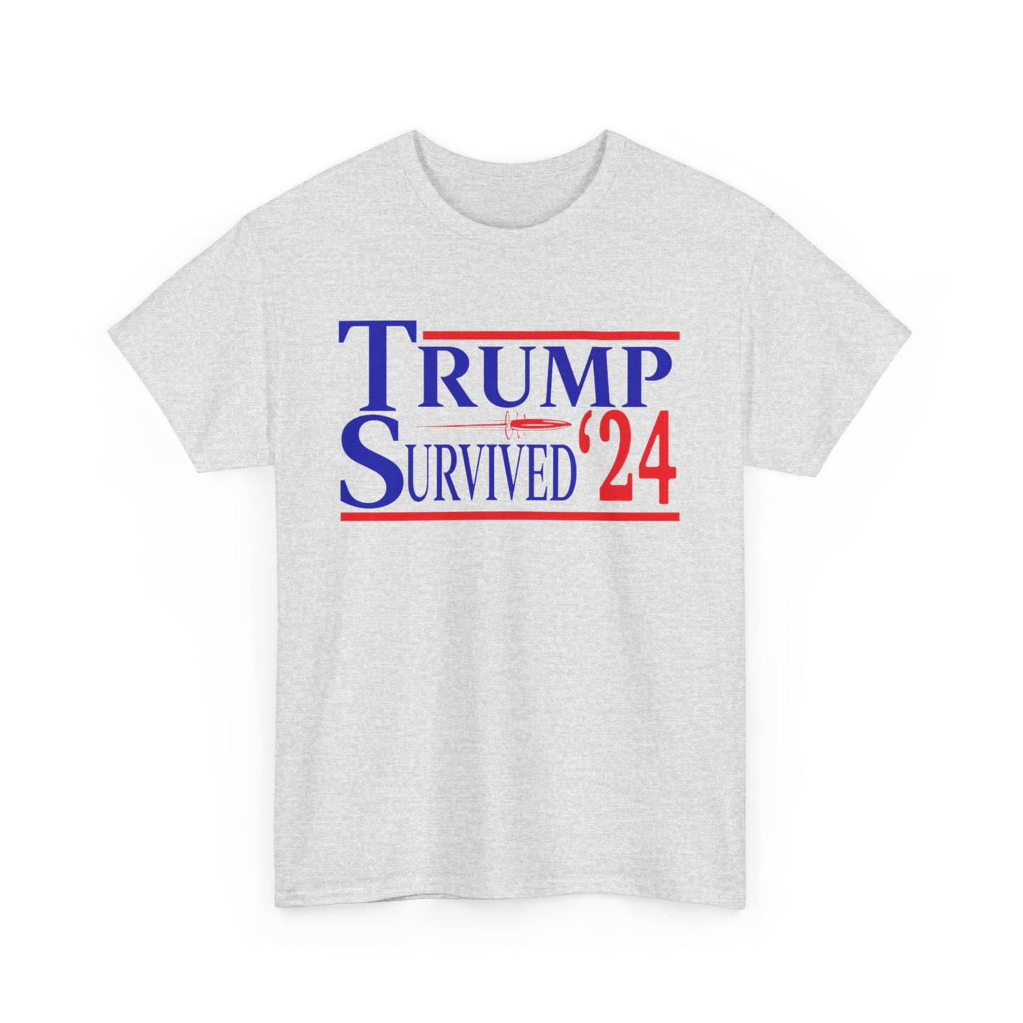 Trump Survived, 2024 T-shirt | Express Delivery available - The American Glory 