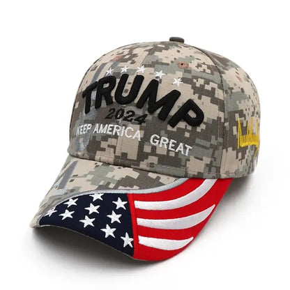 Donald Trump 2024 MAGA Hat - The American Glory 