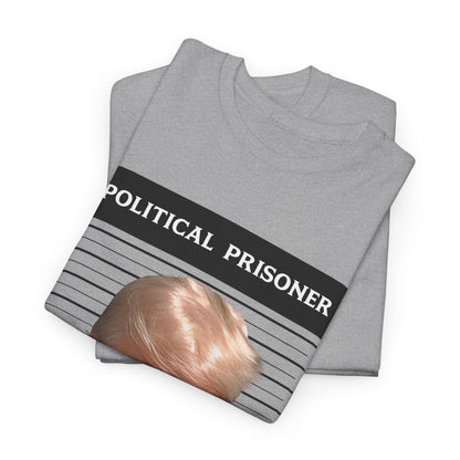 Trump Mugshot Unisex Shirt | Donald Trump Political Prisoner T-shirt | Free Trump Shirt | Stand with Trump 2024 Tee | MAGA Shirts - The American Glory 