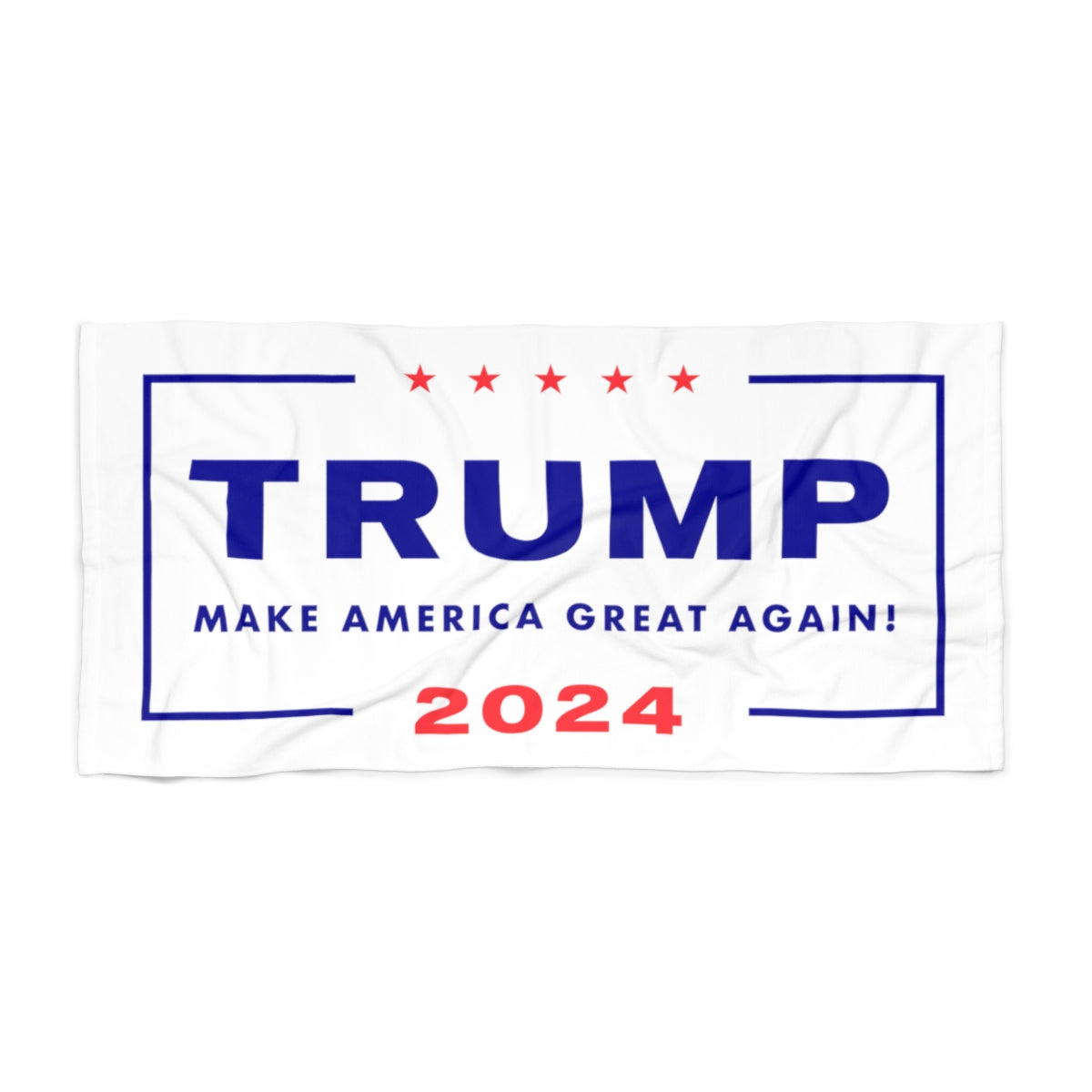 Trump 2024 Beach Towel, MAGA Summer Essentials, Trump 2024 Merchandise, Large Patriotic Towel, Trump Supporter Gifts, MAGA Beach Accessories, Trump 2024 Election Gear, Comfortable Beach Towels - The American Glory 