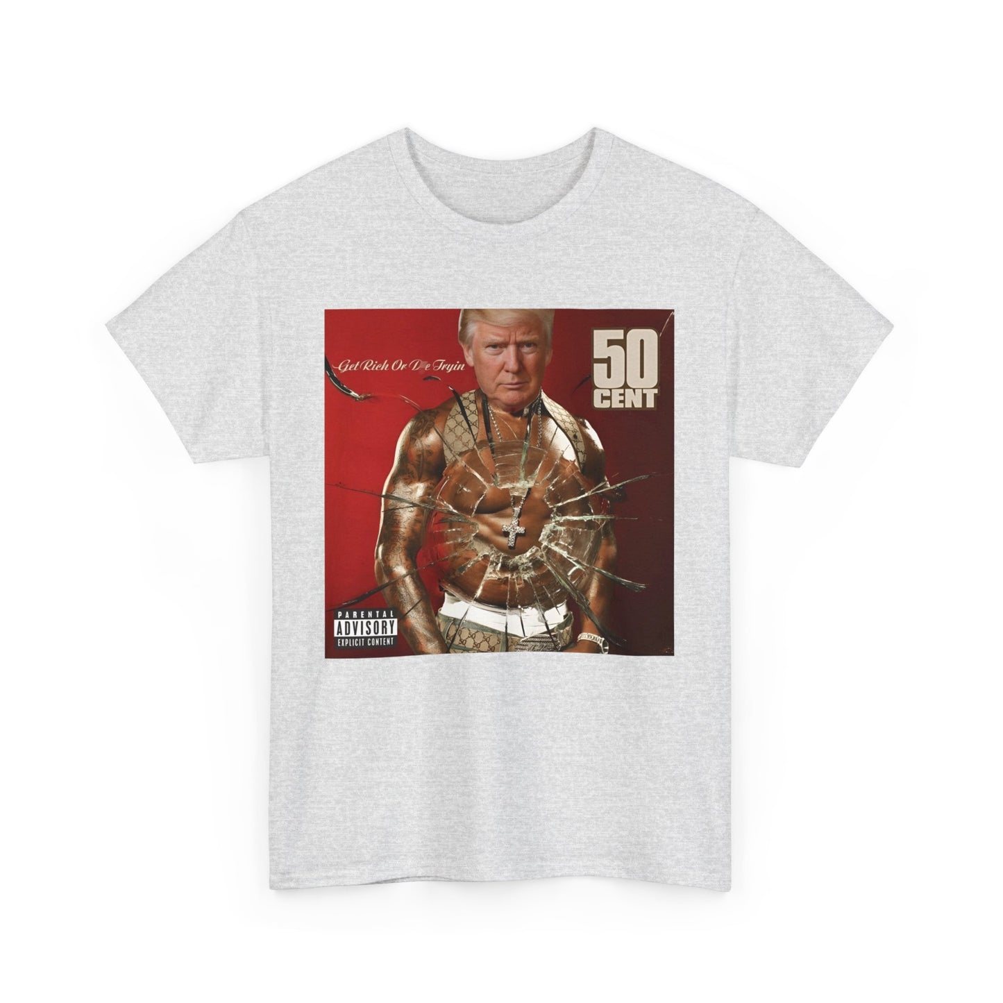 Donald Trump 50 Cent Album Cover Unisex T-shirt - The American Glory 