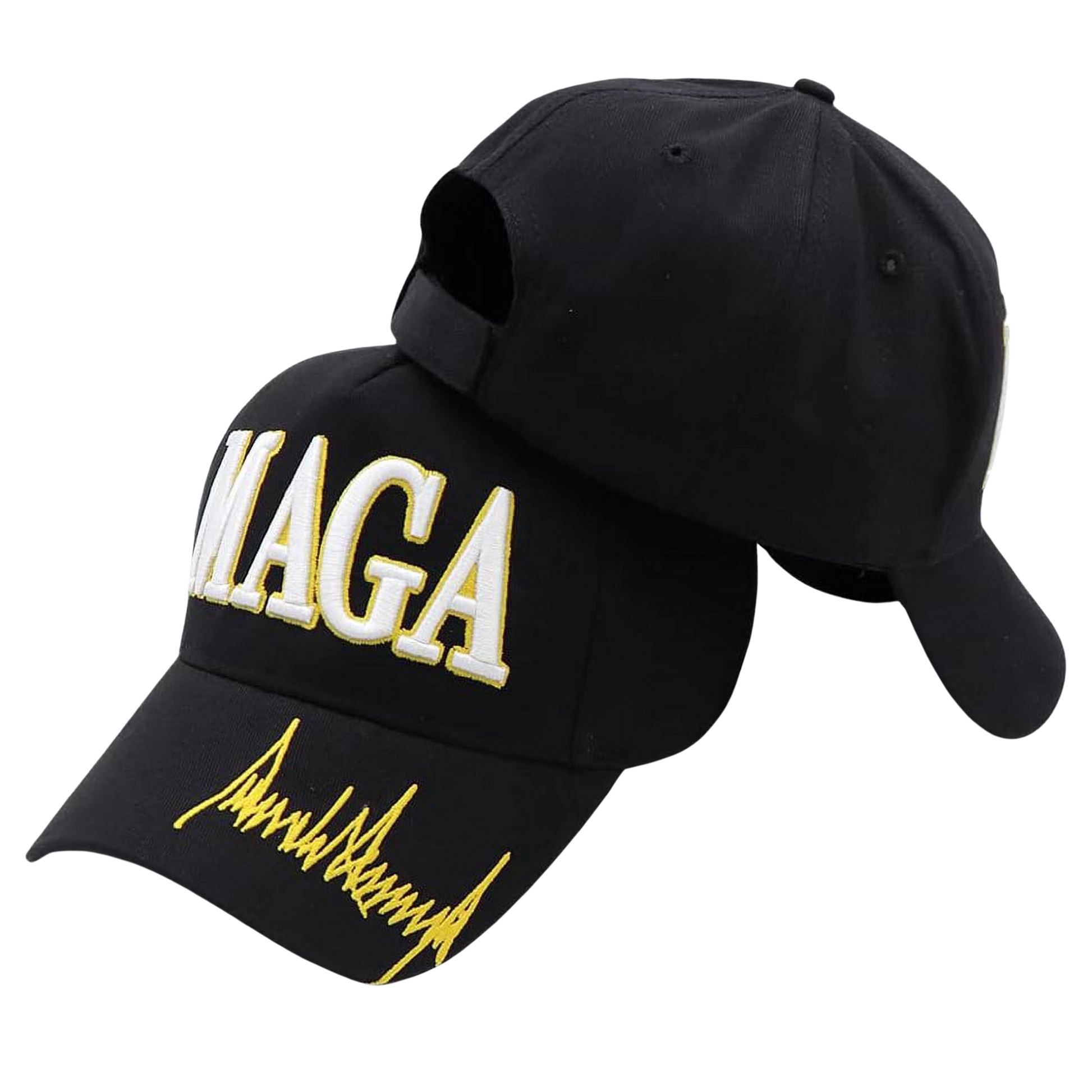 Trump Signature Embroidered MAGA Cap - The American Glory 