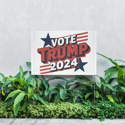 Retro Trump Yard Sign - The American Glory 
