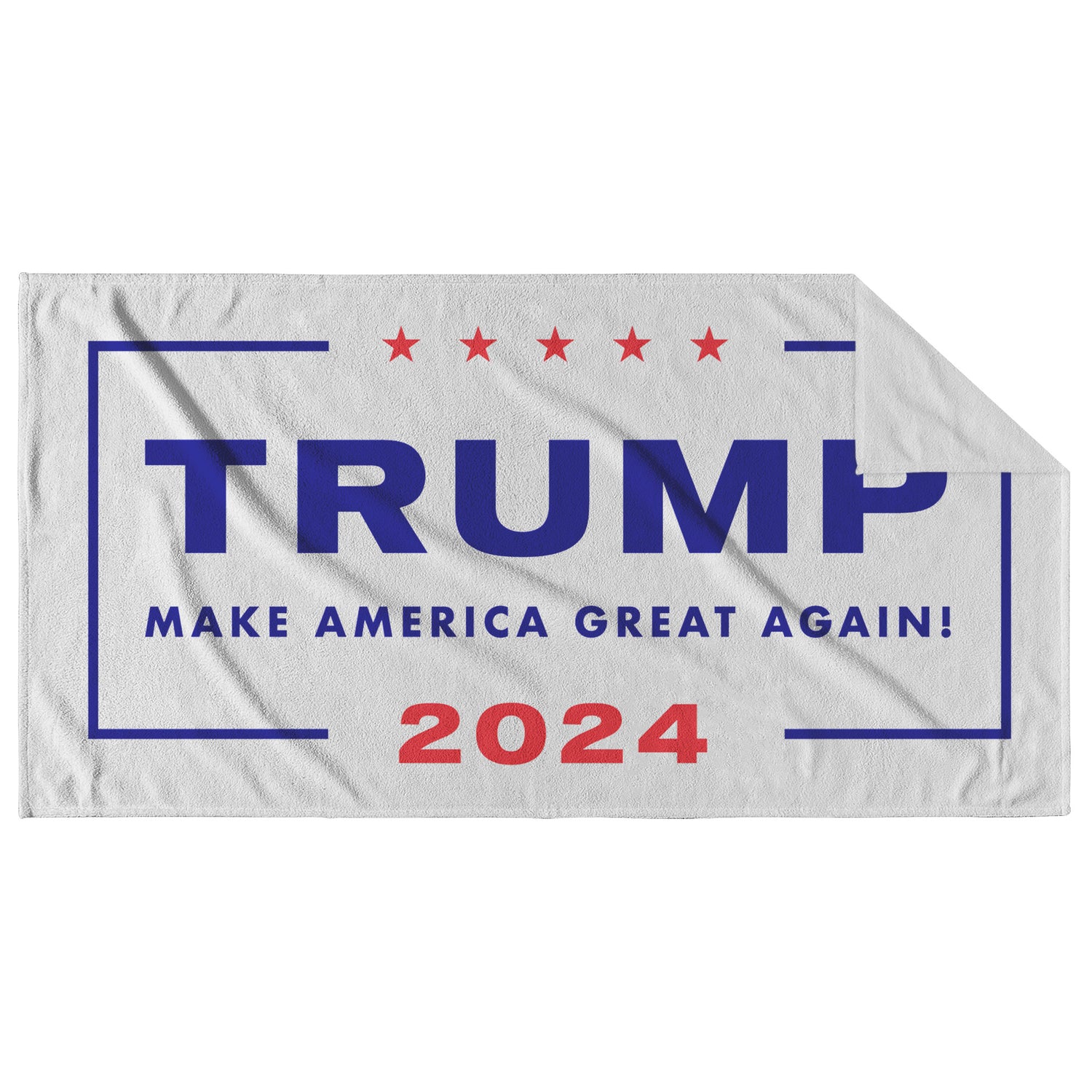 Trump 2024 Beach Towel, MAGA Summer Essentials, Trump 2024 Merchandise, Large Patriotic Towel, Trump Supporter Gifts, MAGA Beach Accessories, Trump 2024 Election Gear, Comfortable Beach Towels - The American Glory 