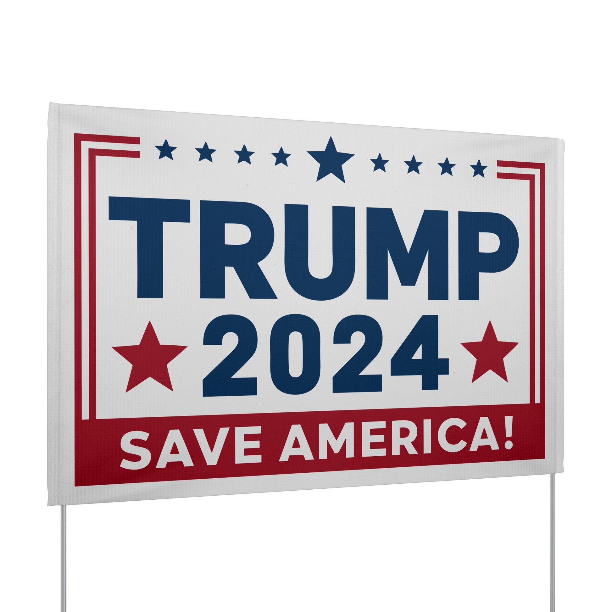 MAGA Yard Sign Bundle – Set of 4 Trump 2024 Designs - The American Glory 