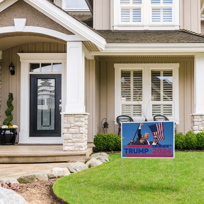 Trump 2024 Vinyl Yard Sign - The American Glory 