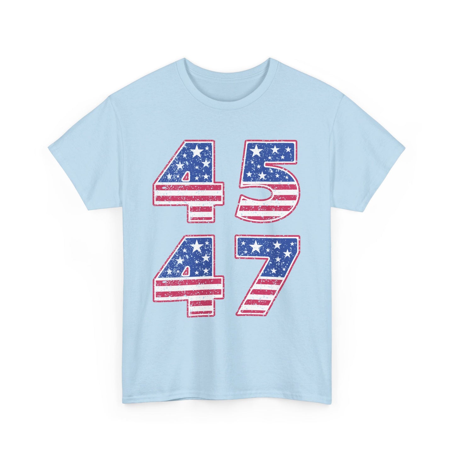 45/47 Trump 2024 T-shirt - The American Glory 