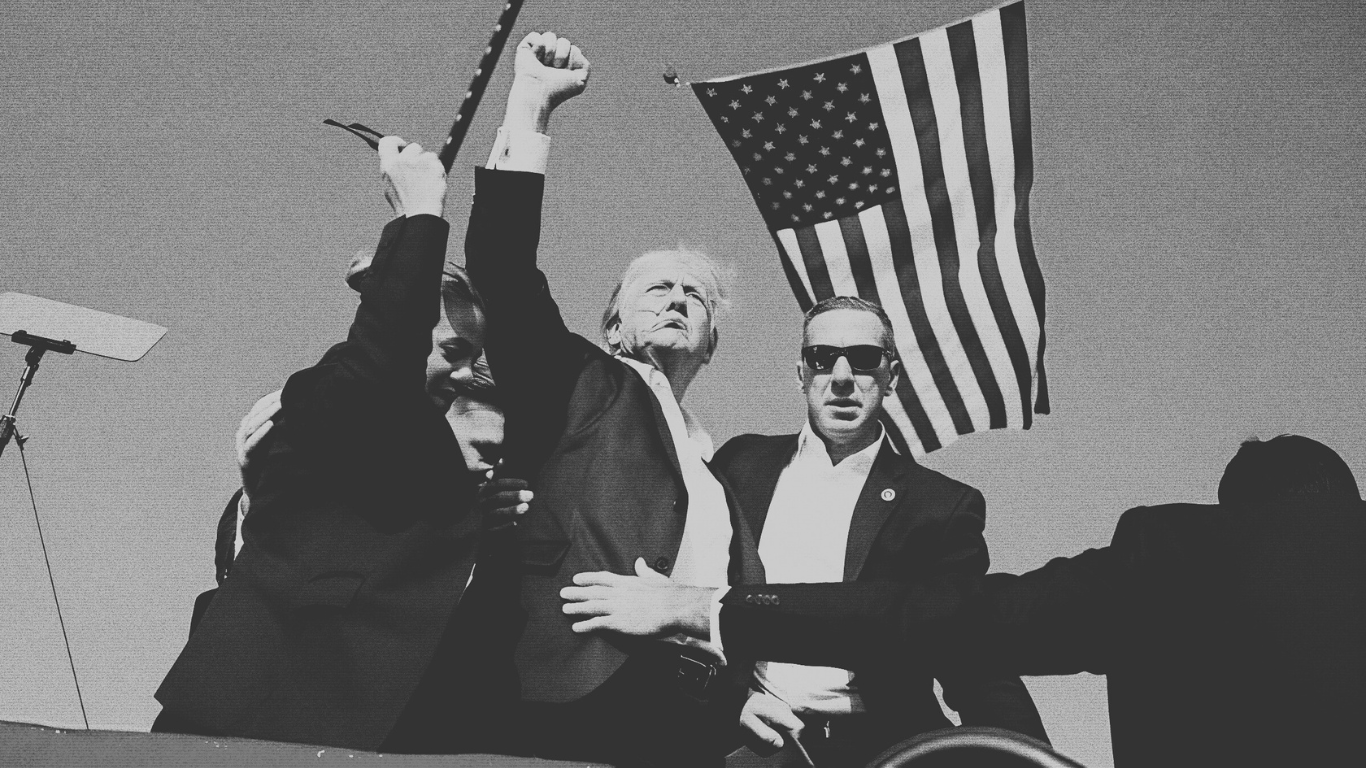 Trump Fight Fight Fight - Trump 2024- The American Glory 