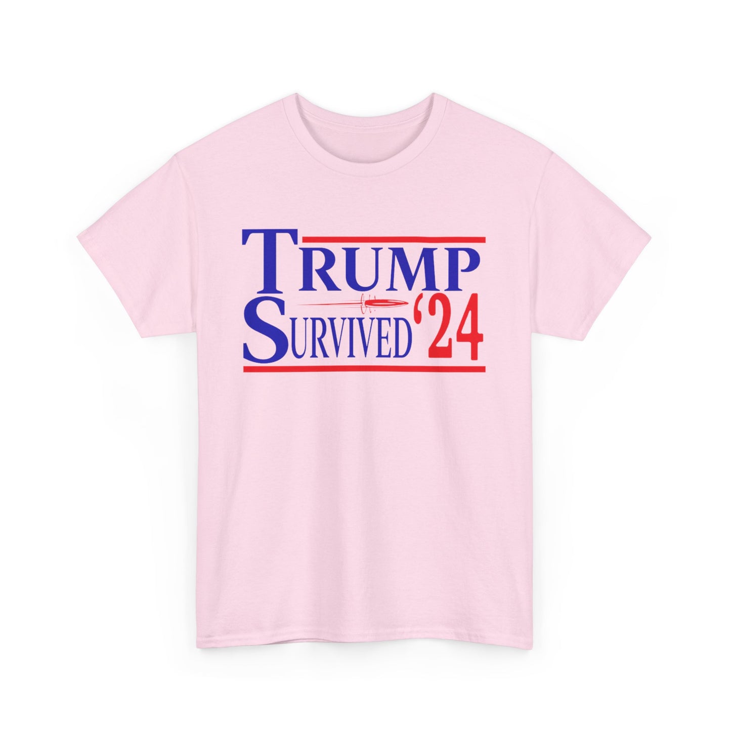 Trump Survived, 2024 T-shirt | Express Delivery available - The American Glory 