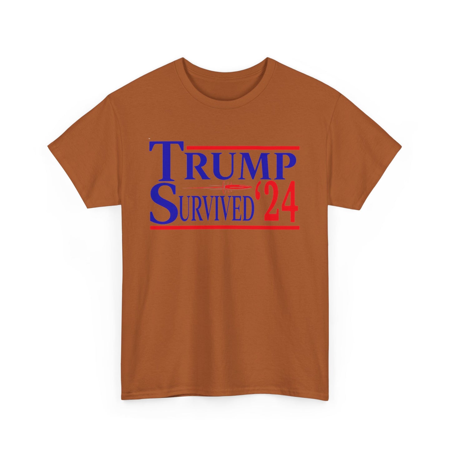 Trump Survived, 2024 T-shirt | Express Delivery available - The American Glory 