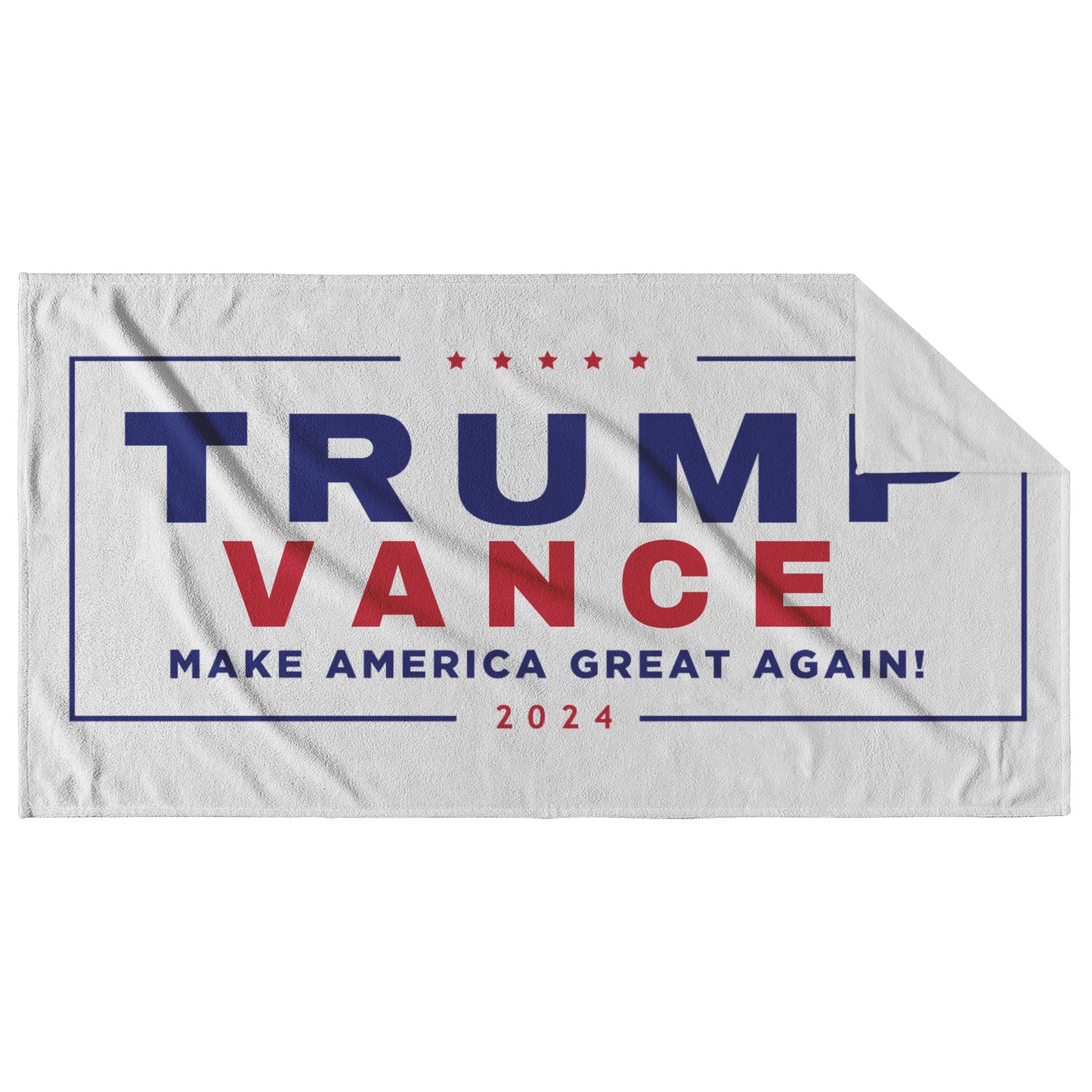 Trump Vance 2024 Beach Towel - The American Glory 