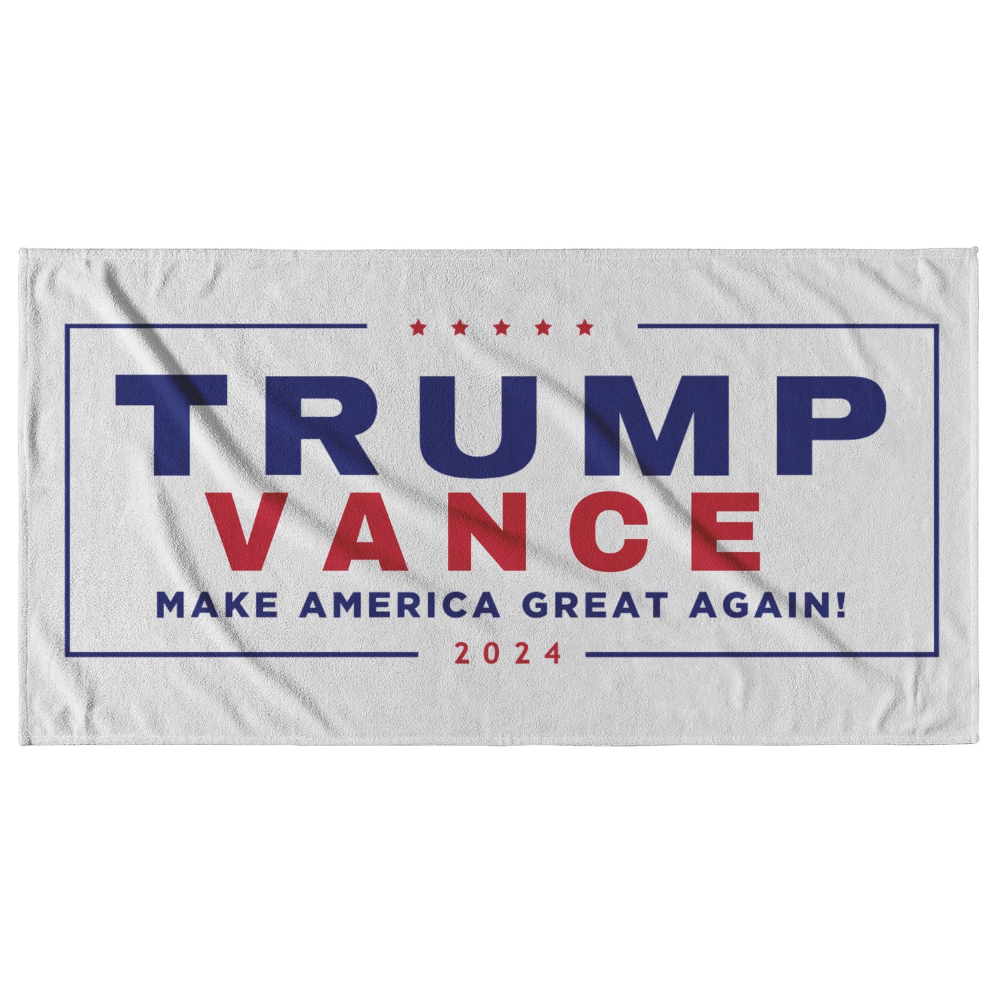Trump Vance 2024 Beach Towel - The American Glory 