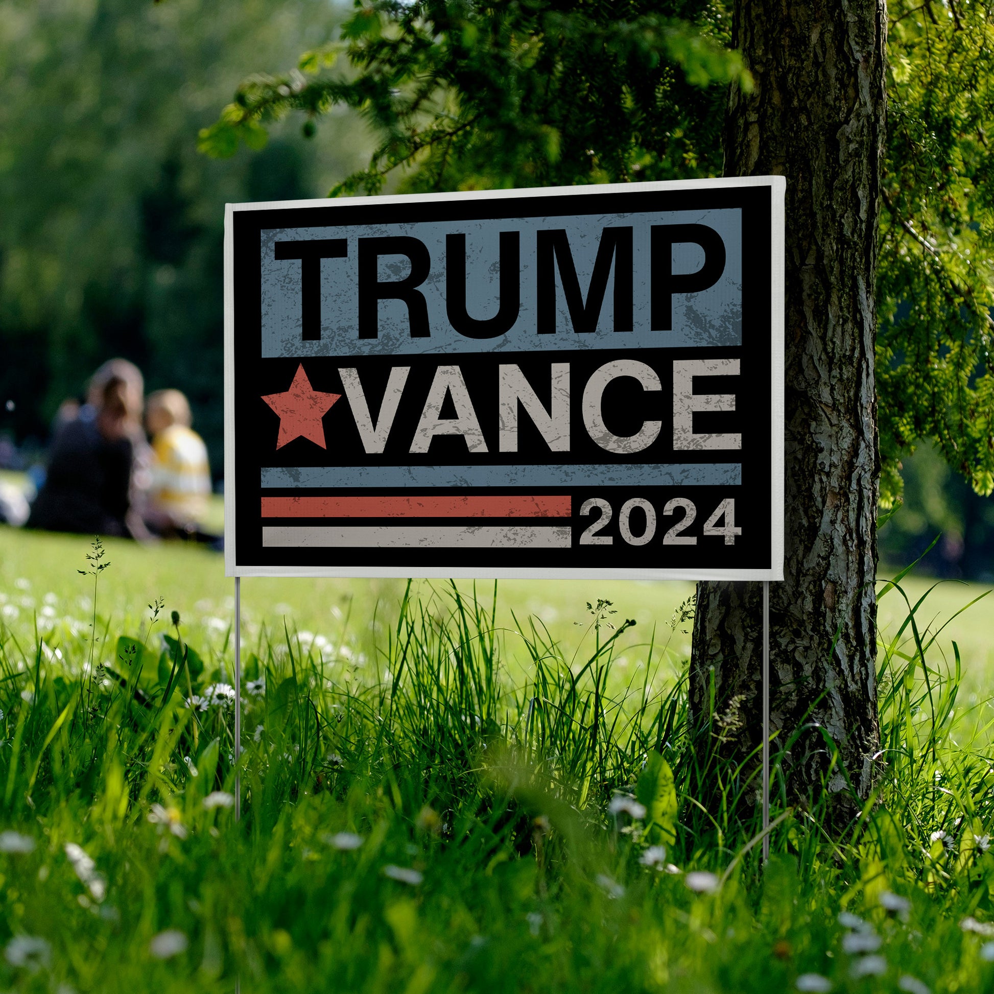 Trump Vance 2024 Yard Sign - The American Glory 