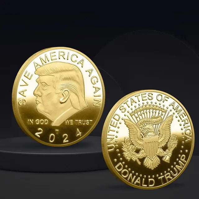 Trump 2024 Commemorative Coin - The American Glory 