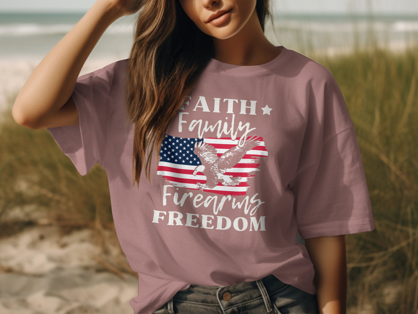 Faith Freedom T-shirt - The American Glory 