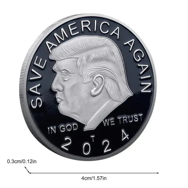 Donald Trump 2024 Commemorative Coin - The American Glory 