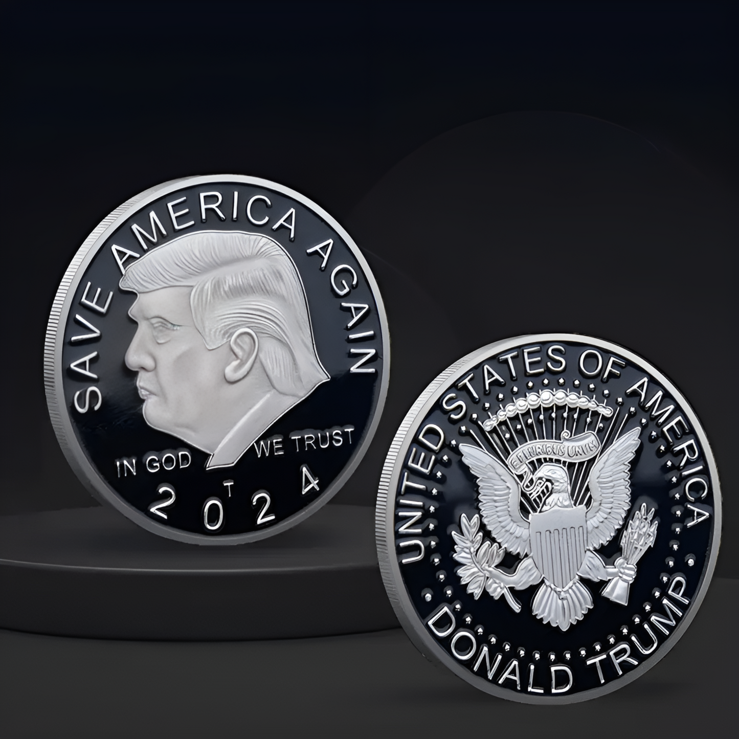 Donald Trump 2024 Commemorative Coin - The American Glory 