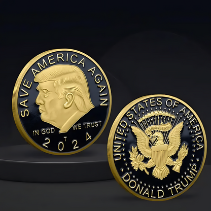 Donald Trump 2024 Commemorative Coin - The American Glory 