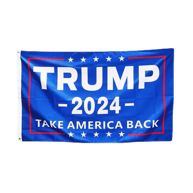 Trump 2024 Take America Back Flags 3x5 Feet - The American Glory 