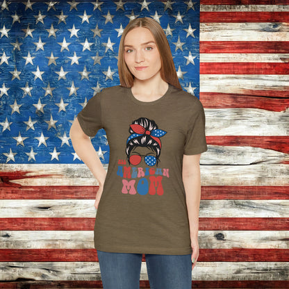 All American Mom T-shirt - The American Glory 