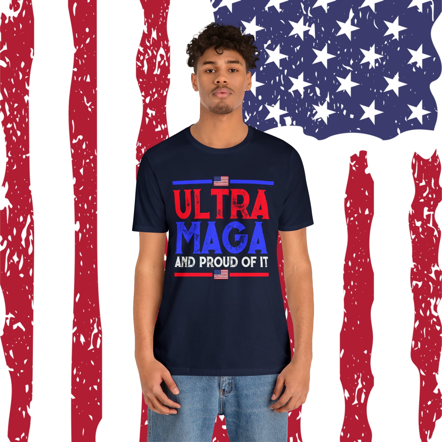 Ultra Mega and Proud of it T-shirt Trump Shirt - The American Glory 