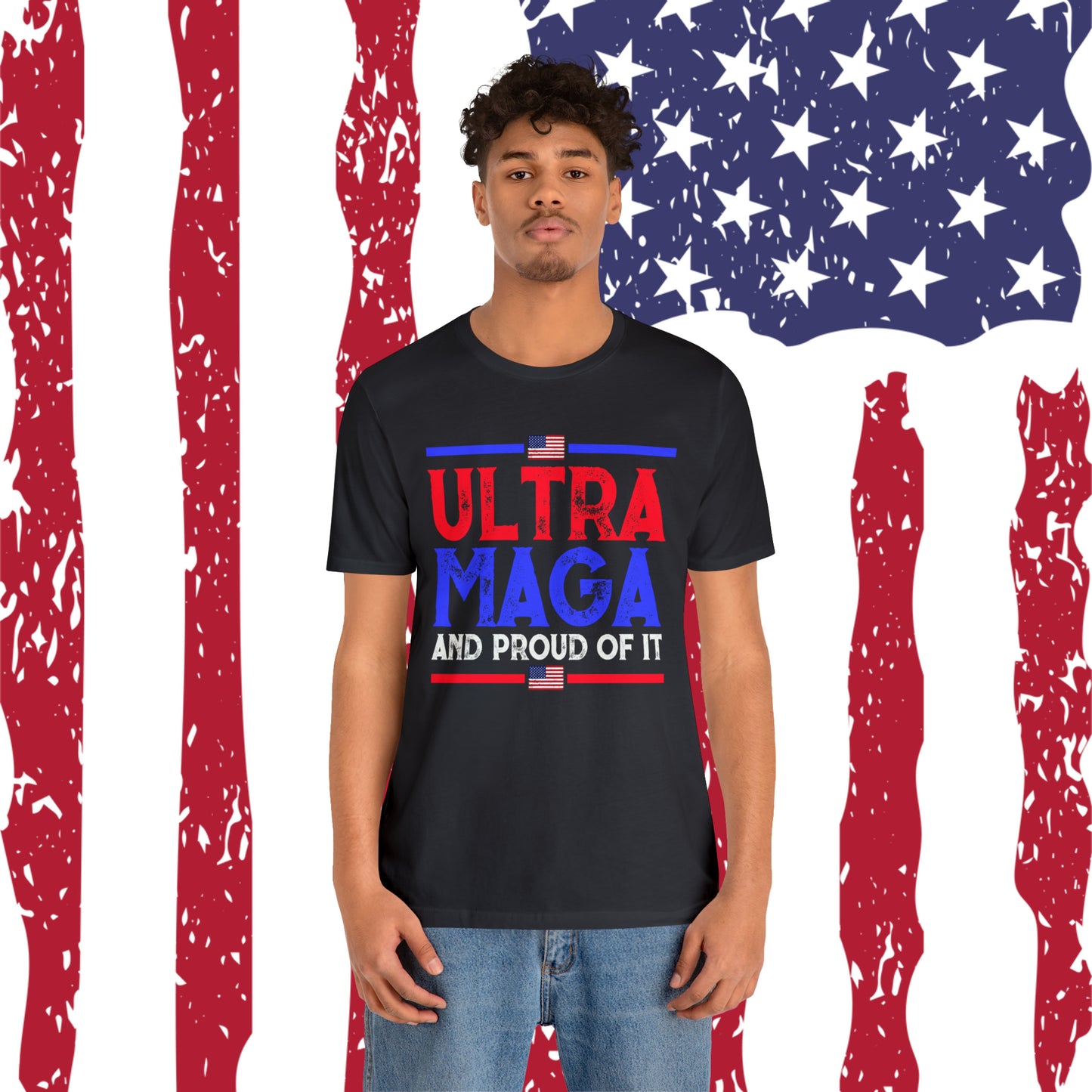 Ultra Mega and Proud of it T-shirt Trump Shirt - The American Glory 