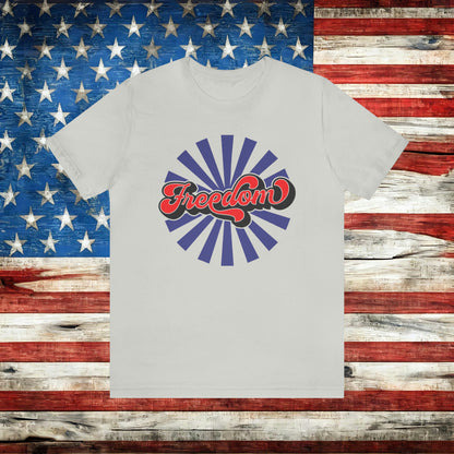 Retro Style Freedom T-shirt - The American Glory 