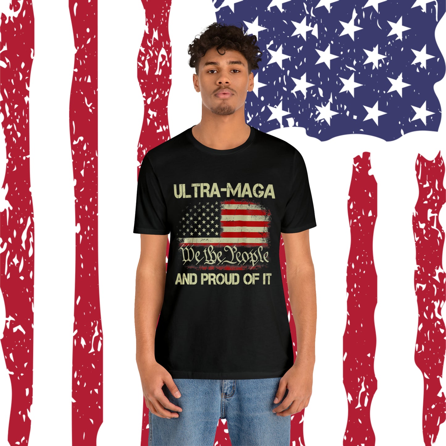 Ultra Maga and Proud of it T-shirt We the People T-shirt Trump Shirt - The American Glory 