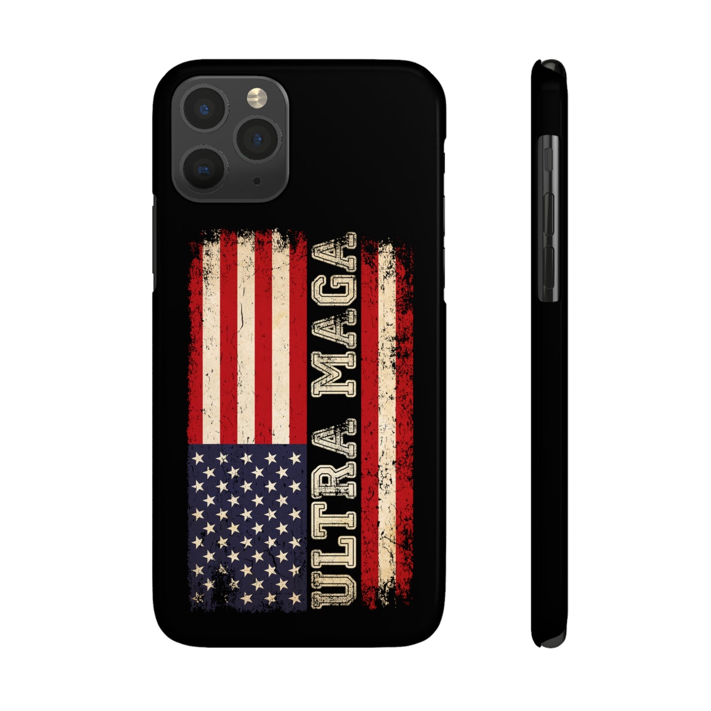 Ultra Maga iPhone Case American Flag iPhone case Trump Phone Case - The American Glory 