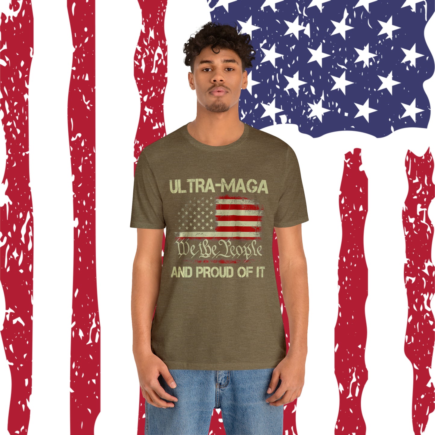 Ultra Maga and Proud of it T-shirt We the People T-shirt Trump Shirt - The American Glory 