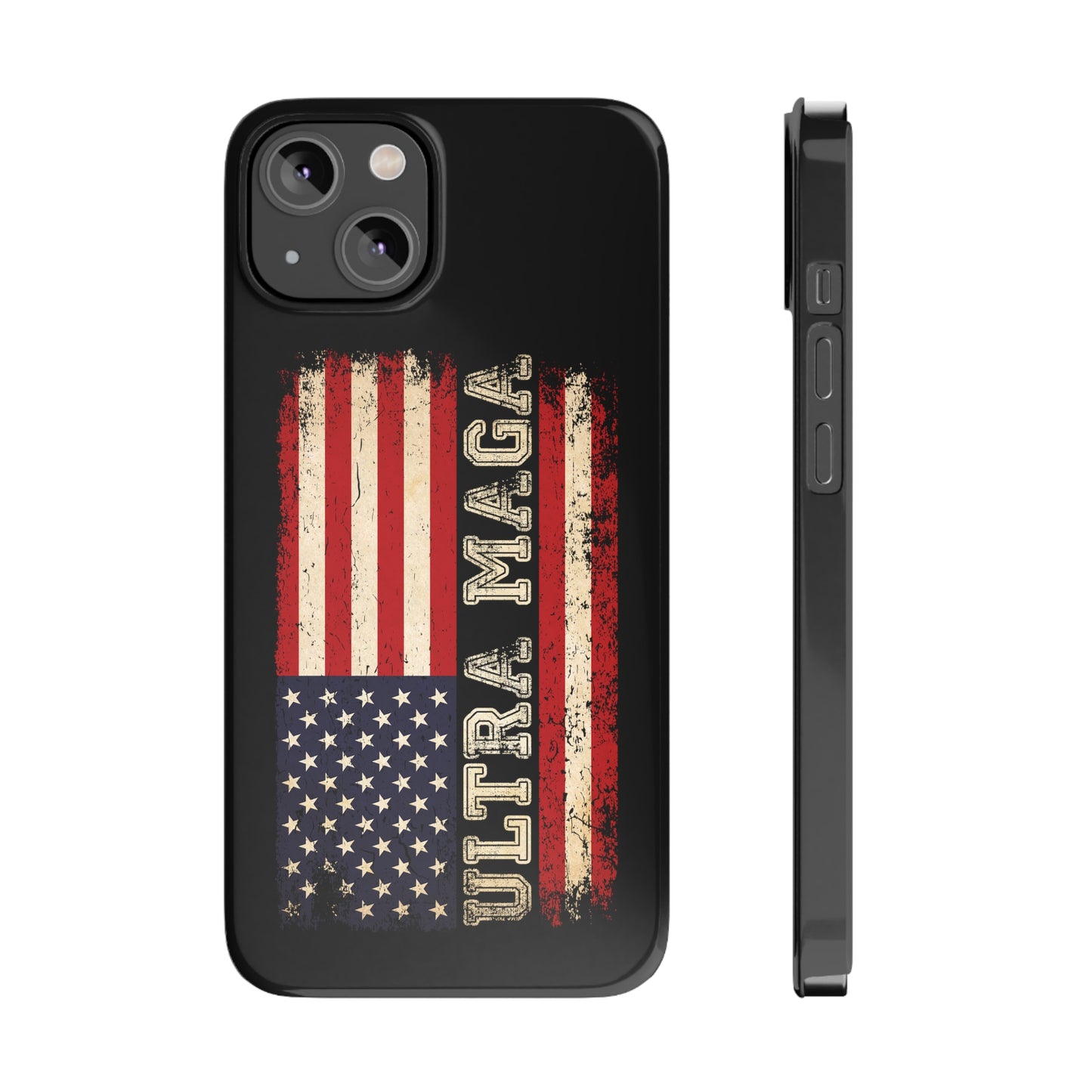 Ultra Maga iPhone Case American Flag iPhone case Trump Phone Case - The American Glory 