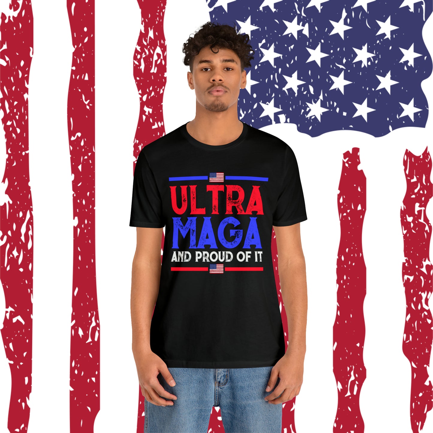 Ultra Mega and Proud of it T-shirt Trump Shirt - The American Glory 