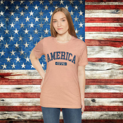 America 1776 T-shirt | Patriotic T-shirt - The American Glory 