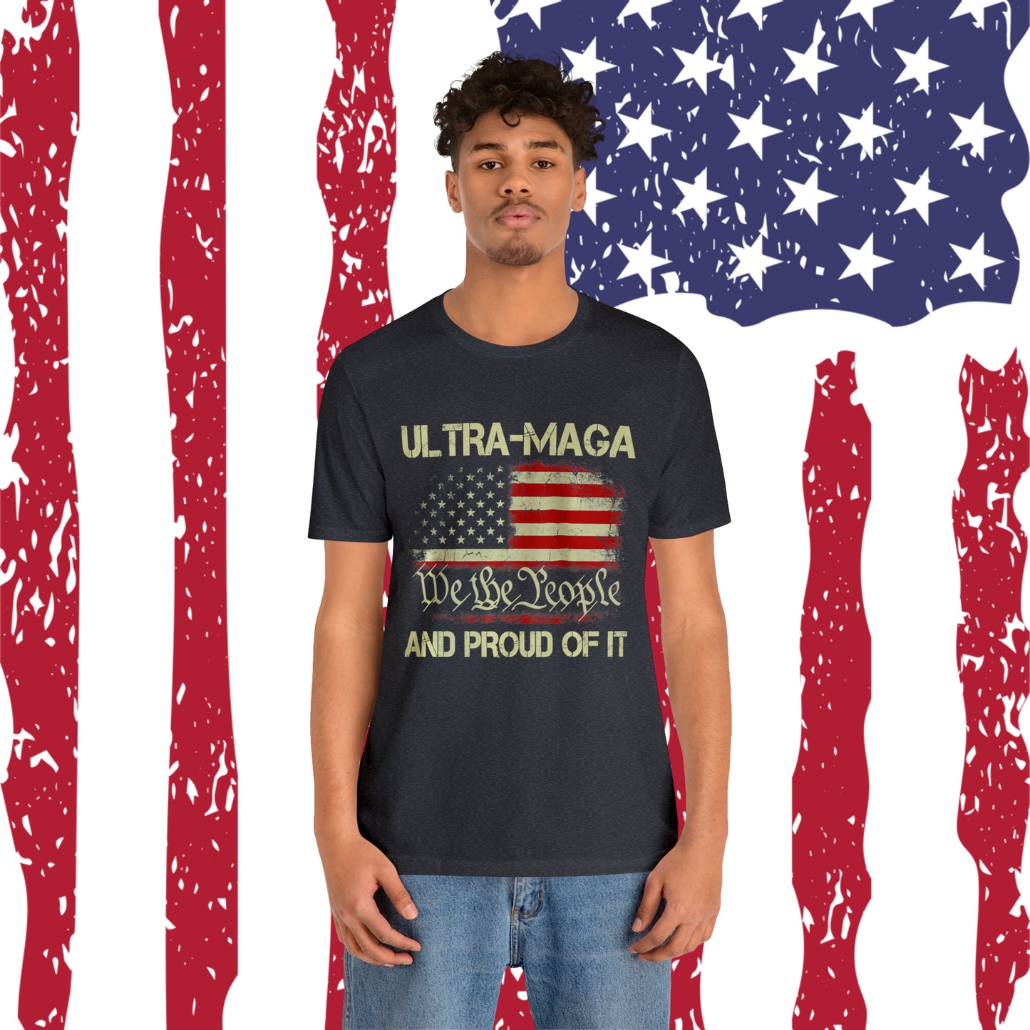 Ultra Maga and Proud of it T-shirt We the People T-shirt Trump Shirt - The American Glory 