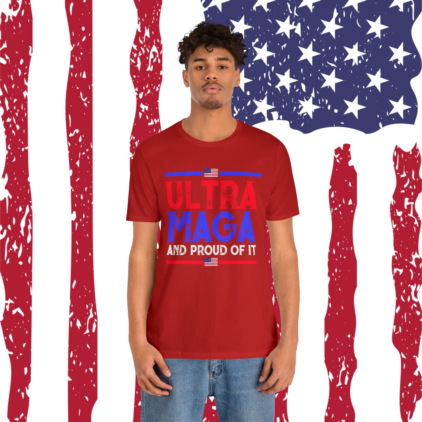 Ultra Mega and Proud of it T-shirt Trump Shirt - The American Glory 