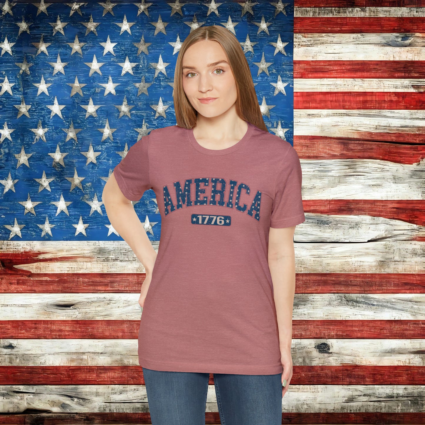 America 1776 T-shirt | Patriotic T-shirt - The American Glory 