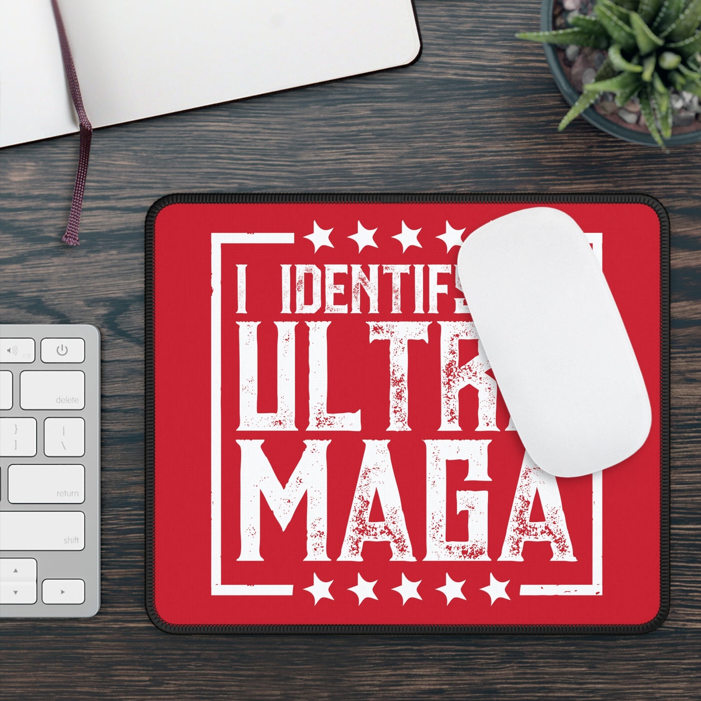 I Identify As Ultra Maga Mouse Pad - The American Glory 