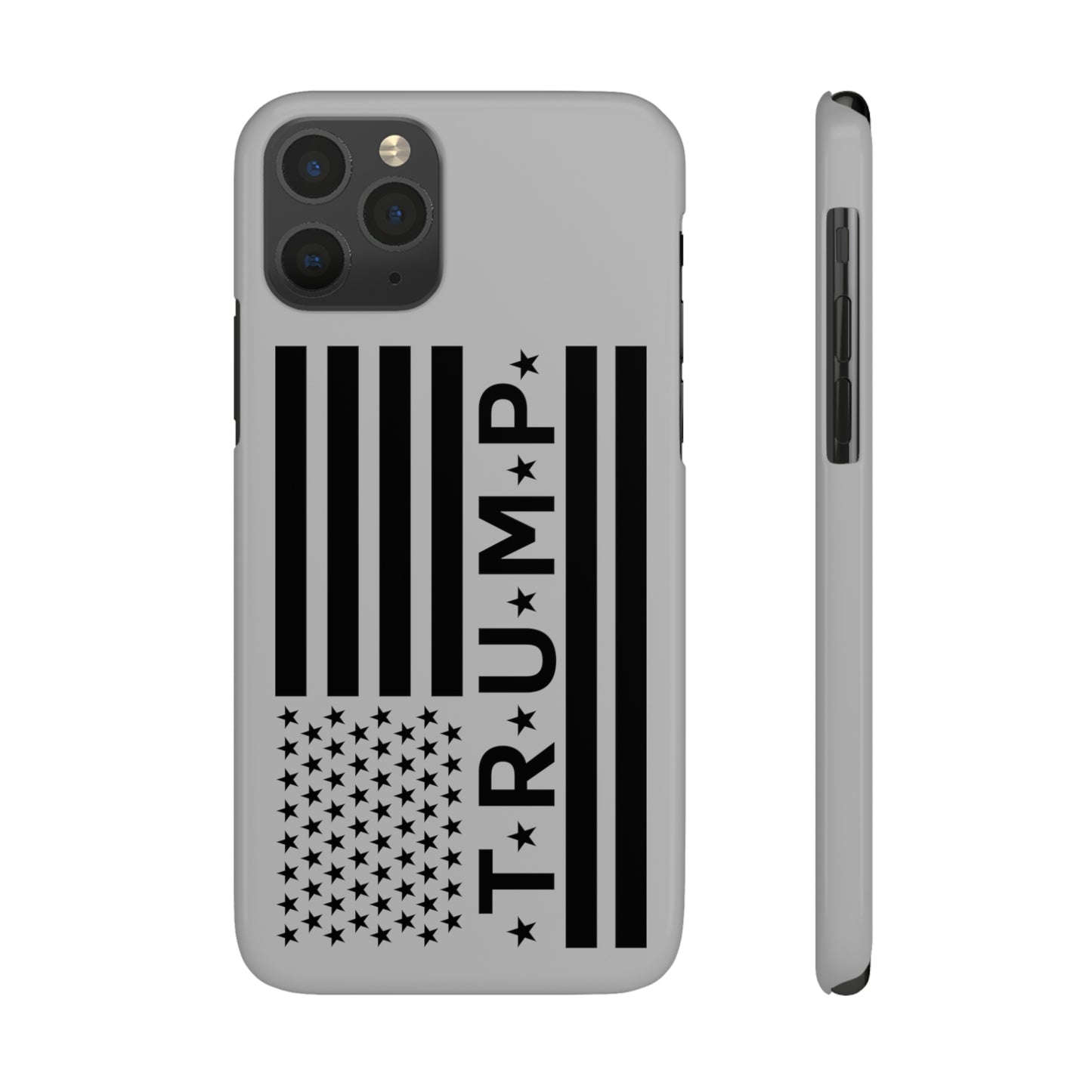 Trump American Flag Slim Phone Case - The American Glory 