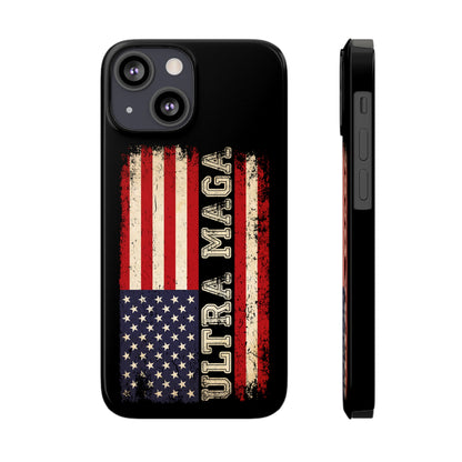 Ultra Maga iPhone Case American Flag iPhone case Trump Phone Case - The American Glory 