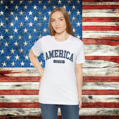 America 1776 T-shirt | Patriotic T-shirt - The American Glory 