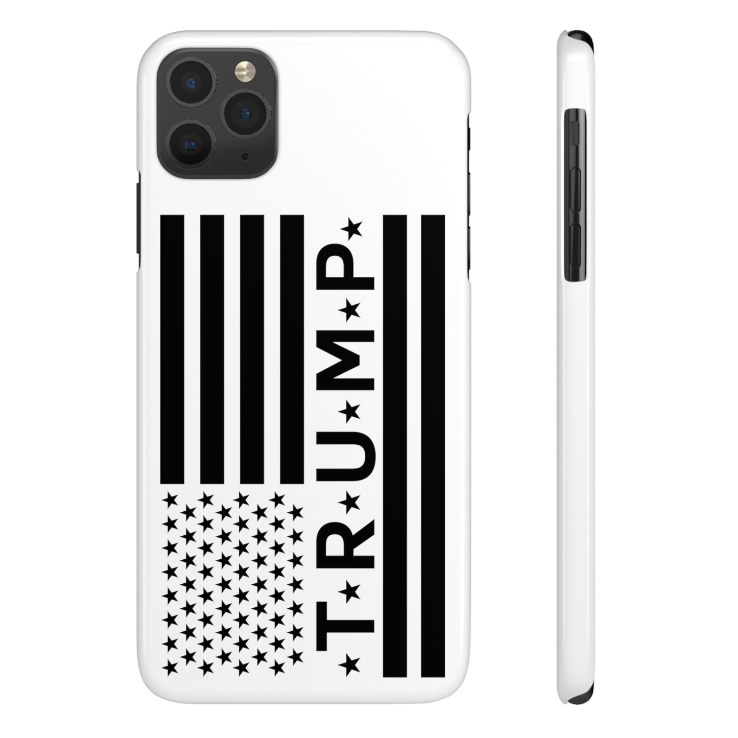 Trump American Flag Slim Phone Case - The American Glory 